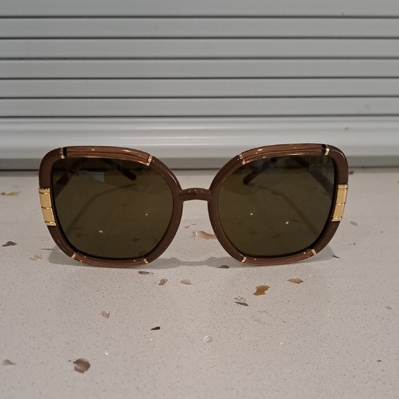 NWT Tory Burch Brown Frame Sunglasses - Picture 3 of 10